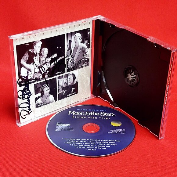 Richard Bowden with Moon & the Starz Rising Over Texas Audio CD 2008 - Picture 7 of 9